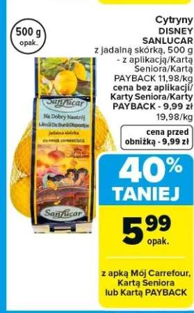 Cytryny z jadalną skórką