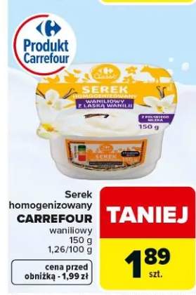 Serek homogenizowany waniliowy