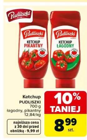 Ketchup łagodny/pikantny
