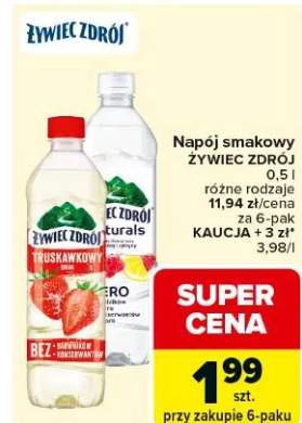 Napój smakowy różne rodzaje