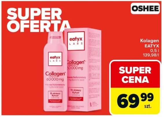 Kolagen 60 000 mg + kwas hialuronowy + kwas hialuronowy