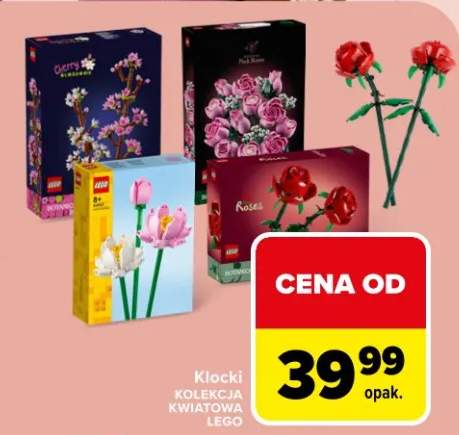 Klocki kolekcja kwiatowa