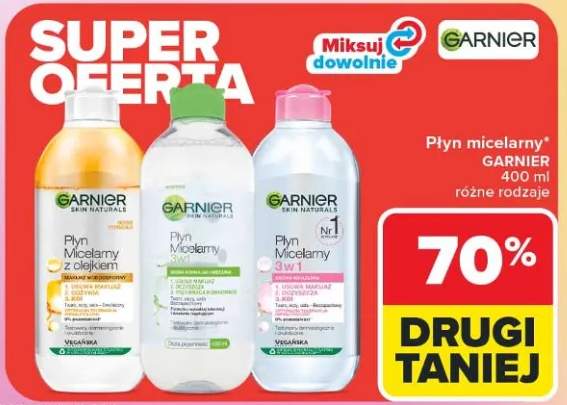 Płyn micelarny 400 ml różne rodzaje