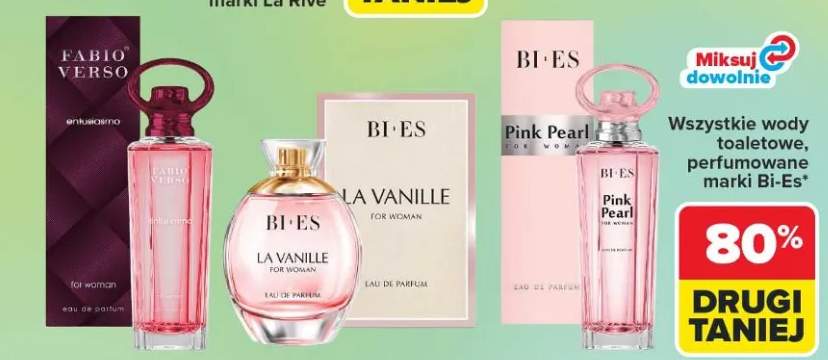 Wody toaletowe, perfumowane Entuaciamo, La Vanille, Pink Pearl