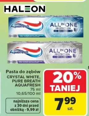 Pasta do zębów Crystal White, Pure Breath