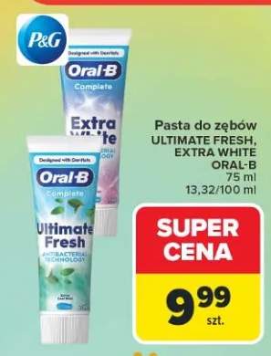 Pasta do zębów Ultimate Fresh, Extra White