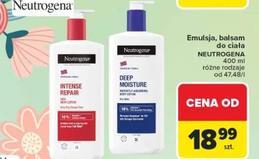 Emulsja, balsam do ciała różne rodzaje