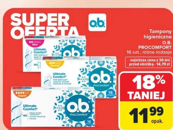 Tampony higieniczne ProComfort