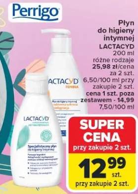 Płyn do higieny intymnej Lactacyd różne rodzaje