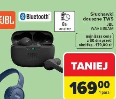 Słuchawki douszne TWS WAVE BEAM