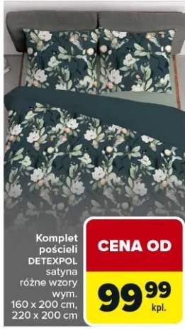 Komplet pościeli Detexpol satyna różne wzory