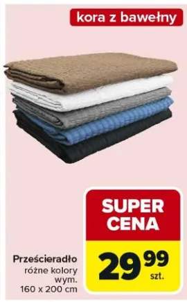 Prześcieradło różne kolory