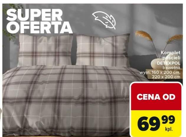 Komplet pościeli Detexpol bawełna