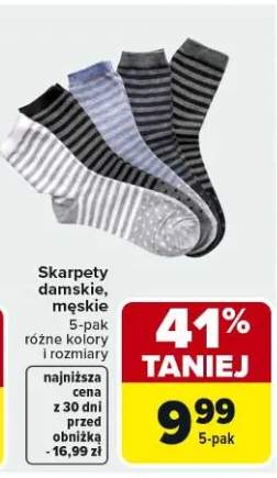 Skarpety damskie, męskie 5-pak różne kolory i rozmiary