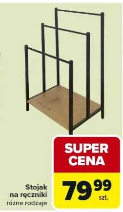 Stojak na ręczniki różne rodzaje