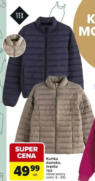 Kurtka damska, męska Tex