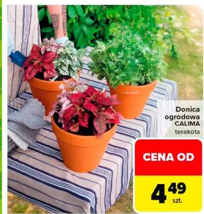 Donica ogrodowa terakota