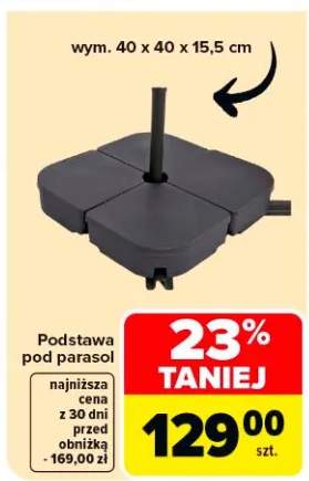Podstawa pod parasol