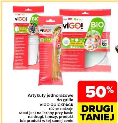 Artykuły jednorazowe do grilla różne rodzaje