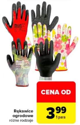 Rękawice ogrodowe różne rodzaje