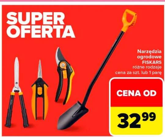 Narzędzia ogrodowe różne rodzaje cena za szt. lub 1 parę