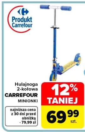 Hulajnoga 2-kołowa Minionki