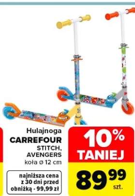 Hulajnoga Stitch, Avengers koła Ø 12 cm