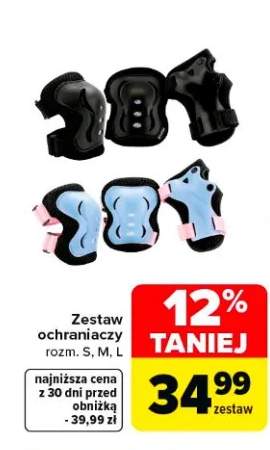 Zestaw ochraniaczy rozm. S, M, L