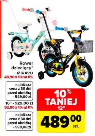 Rower dziecięcy Miravo 12", 16"