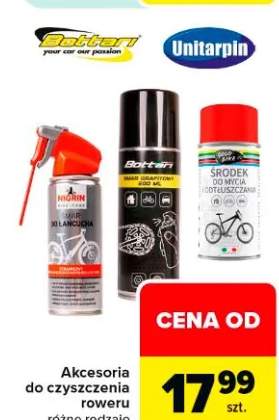 Akcesoria do czyszczenia roweru różne rodzaje