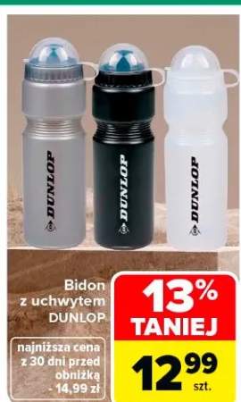 Bidon z uchwytem DUNLOP