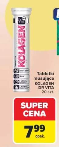 Tabletki musujące kolagen