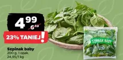 Szpinak baby