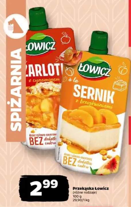 Przekąska Żarlot, Sernik (różne rodzaje)