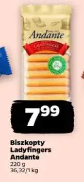 Biszkopty ladyfingers
