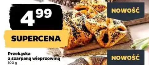 Przekąska z szarpaną wieprzowiną