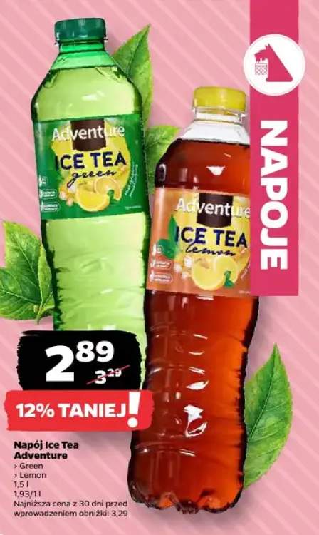 Napój Ice Tea Adventure Green