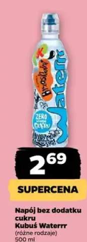 Napój bez dodatku cukru Kubuś Waterrr