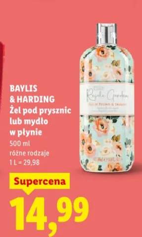 Żel pod prysznic lub mydło w płynie