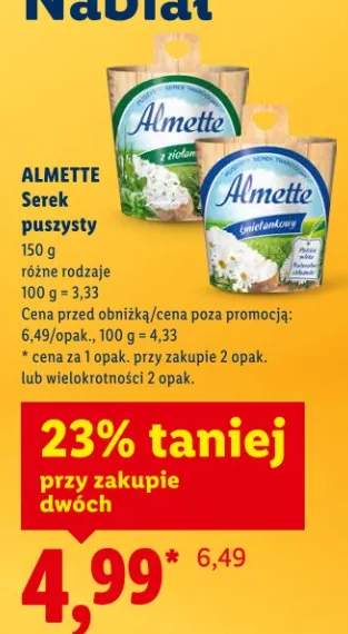 Serek puszysty różne rodzaje