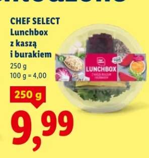Lunchbox z kaszą i burakiem