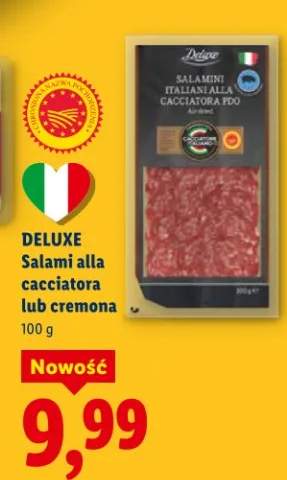 Salami alla cacciatora lub cremona