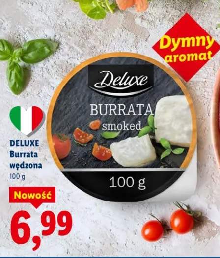 Burrata wędzona
