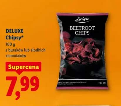 Chipsy z buraków lub słodkich ziemniaków