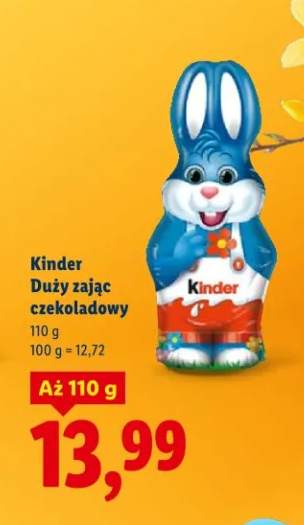 Duży zając czekoladowy