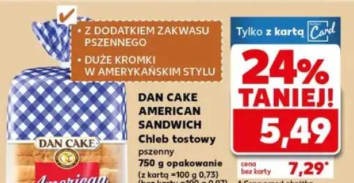 Chleb tostowy pszenny 750g opakowanie