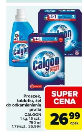 Proszek do odkamieniania pralki Original Power