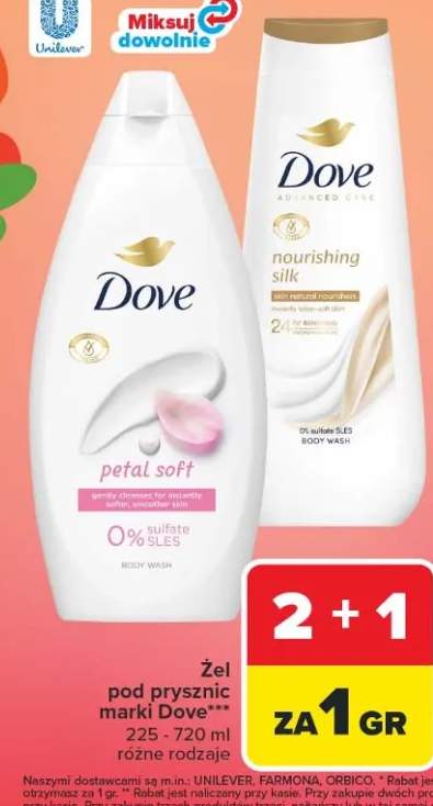 Żel pod prysznic nourishing silk