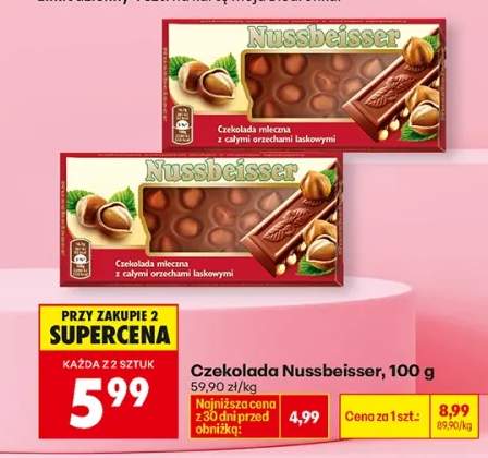 Czekolada mleczna z całymi orzechami laskowymi