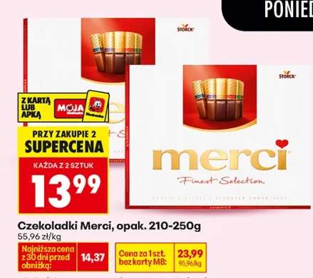 Czekoladki Merci Finest Selection